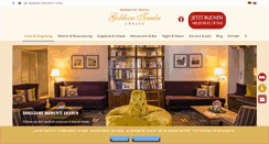 Desktop Screenshot of goldenetraube.com
